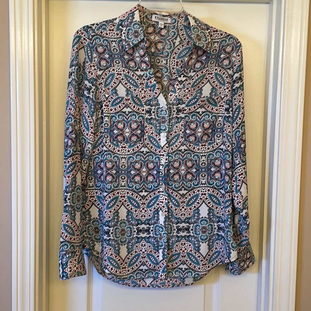 Express long sleeve button down.